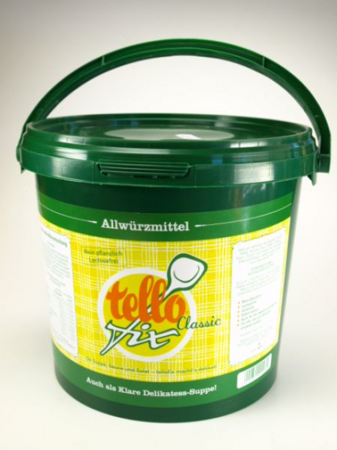 tellofix ,klare Delikatess-Suppe,5000g