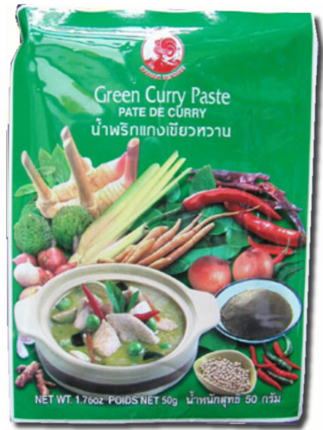 Currypaste grün (Cock) 50g