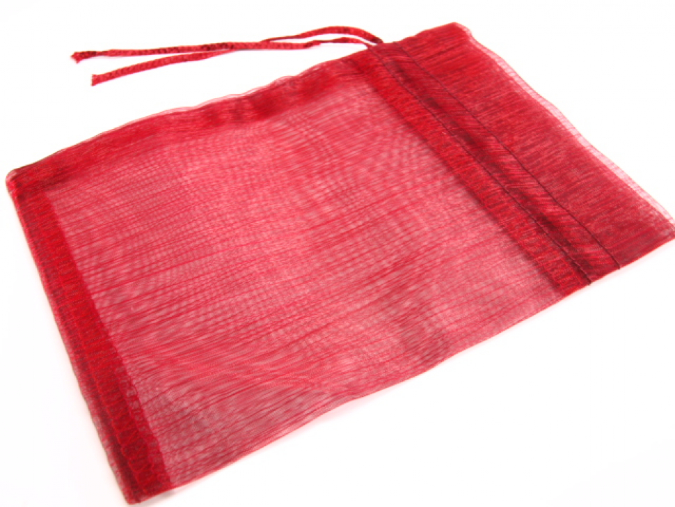 Stoffsäckchen Organza rot